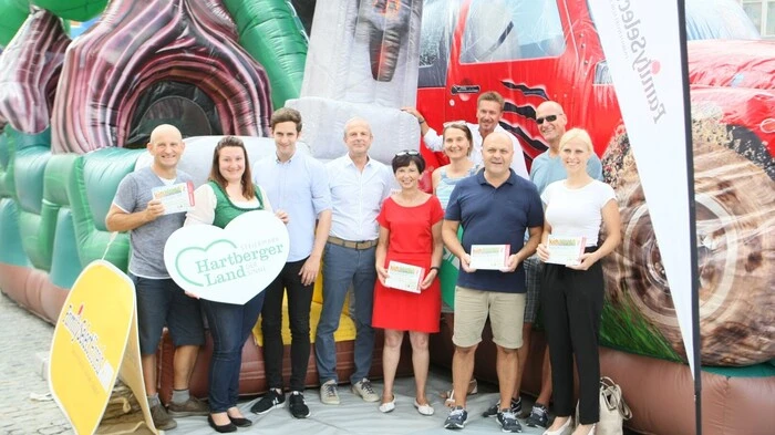 Österreichs größter mobiler Spielepark, die "KidsMania"- Bewegungstour machte Station in Hartberg. Vom Stadtpark bis zum Rochuspark gab es Atraktionen.