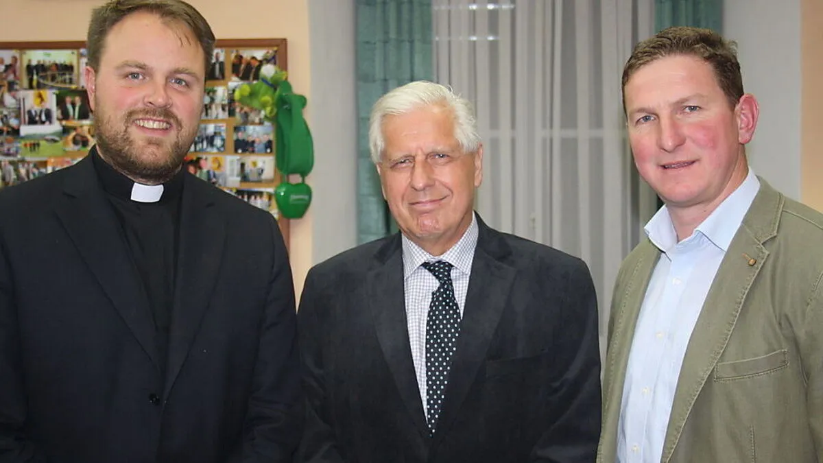  Andreas Kühberger (rechts) ist zufrieden