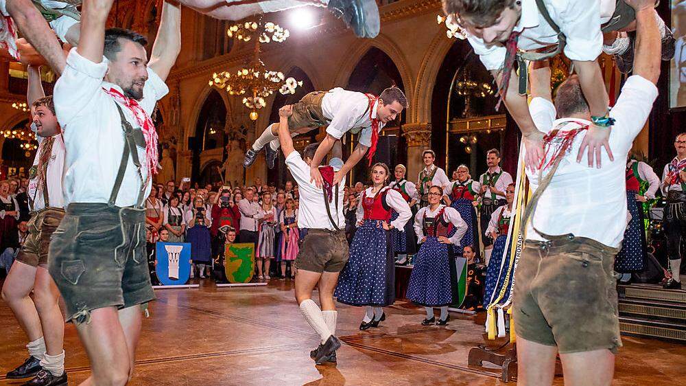 Der 29. Tirolerball in Wien soll erst 2023 wieder stattfinden 