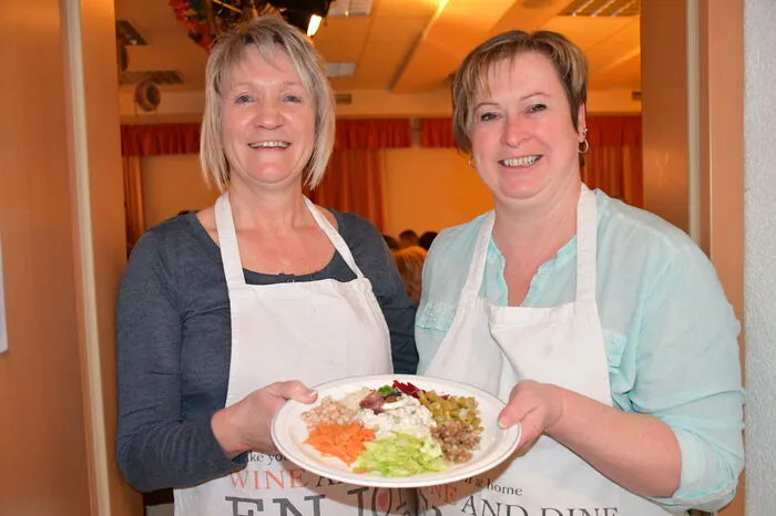 Angelika Steindl und Andrea Frohnwieser ließen keine kulinarischen Wünsche offen.