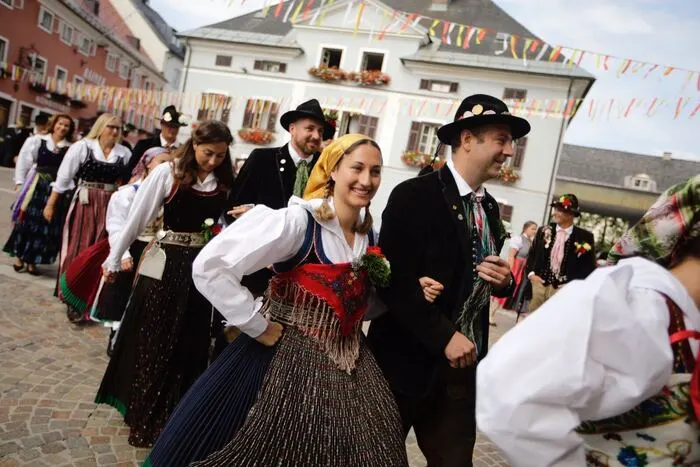 Die Bauerngman, die heuer 110 Jahre alt wird, umrahmte den Gottesdienst