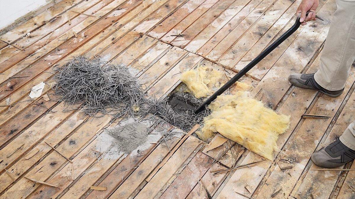 In der Schule in Oberkärnten (im Bild) wurde damals der Boden schwer beschädigt