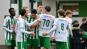 Der SV Donau durfte über den Sieg und den Stockerlplatz vor der Winterpause jubeln