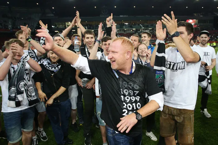 Mit dem Cup-Triumph hat sich Vogel in der Sturm-Geschichte verewigt: Am 9. Mai 2018 besiegten die Grazer in Klagenfurt Favorit Salzburg mit 1:0.
