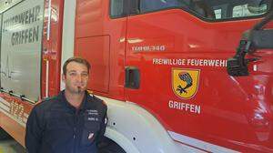 Feuerwehrmann Christian Poppe 