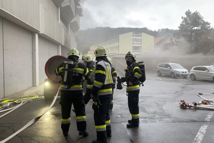 Auch ein Großlüfter kam zum Einsatz