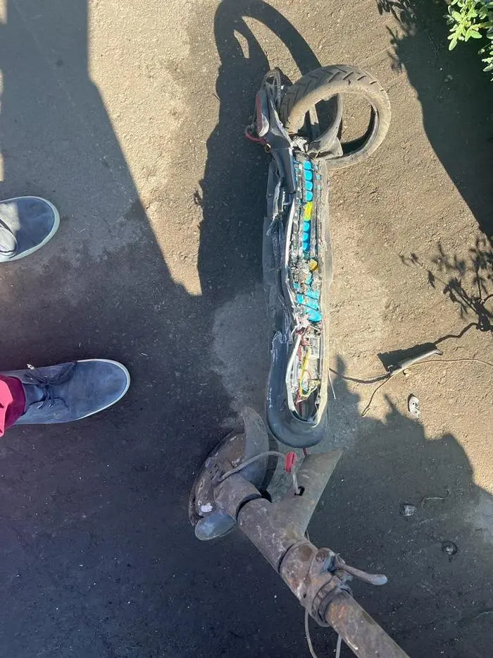 Höchstwahrscheinlich löste dieses Gerät den Brand aus