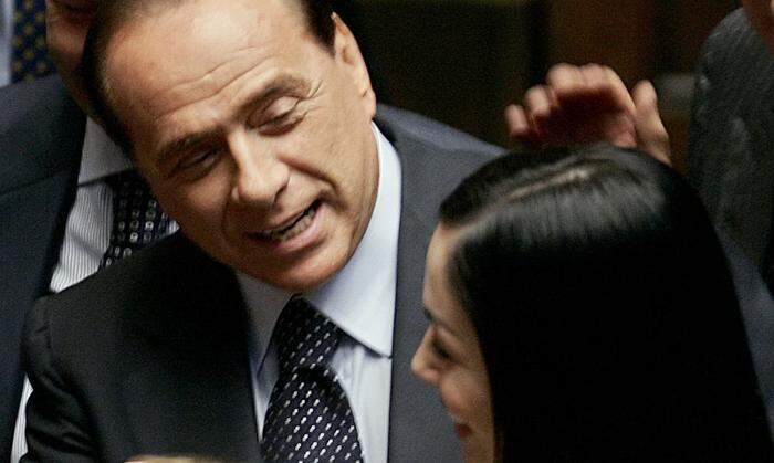 Carfagna und Berlusconi 
