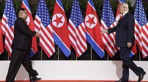 Donald Trump trifft Kim Jong Un