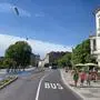 Die Keplerbrücke in Graz in einem Rendering von „Grazer Mitte“: Der Pkw-Durchzugsverkehr würde über den Graben- und Kalvariengürtel geführt werden