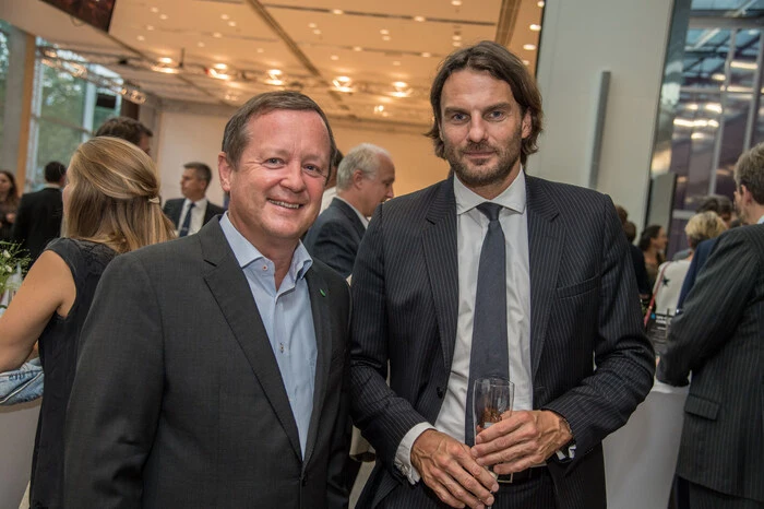 Steiermark Tourismus-Chef Erich Neuhold (li.) mit Internationalisierungscenter-Geschäftsführer Claus Tüchler