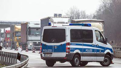 Polizeikontrolle in Bayern