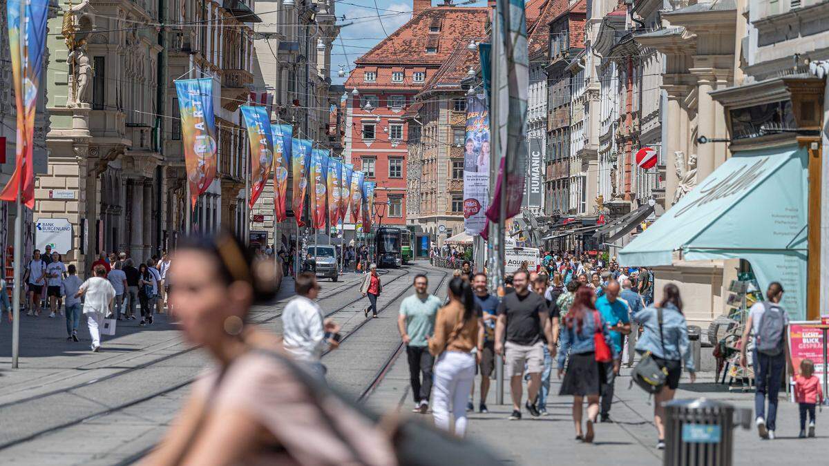 Seit Jahren steigt die Zahl der Innenstadtbesucher sukzessive