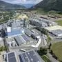 Ein Blick auf die Fabrik im obersteirischen Pöls