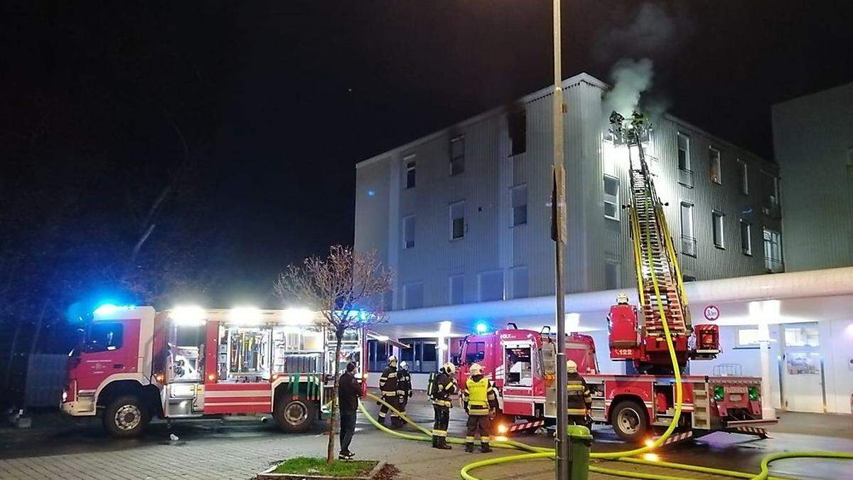 Brandeinsatz in Leibnitz am Donnerstagmorgen, am Vormittag musste die Feuerwehr erneut ausrücken