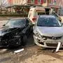 Beim Unfall entstand ein hoher Sachschaden