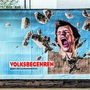 Das Plakat für das Volksbegehren gegen das Konferenzzentrum in Wien 1982.