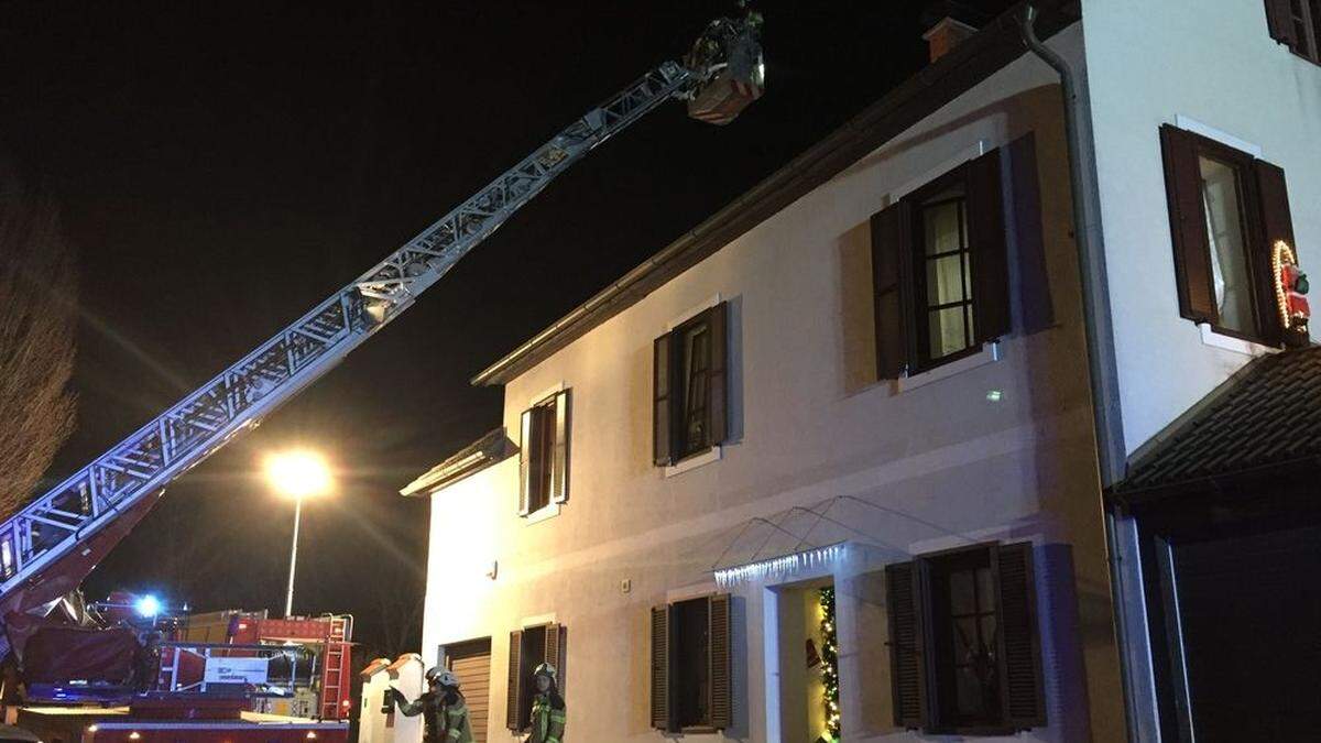 Herausfordender Einsatz für die Feuerwehr Hartberg