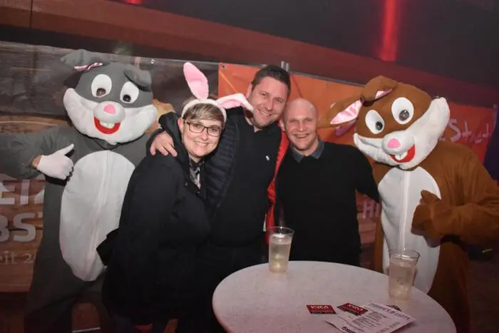 Diese Osterhasenparty, ermöglicht von der „Jungen Stadt“, fand erstmals in Weiz statt.