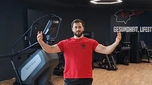 Endlich mit Genehmigung: Wegscheider in seinem „Gymstar“
