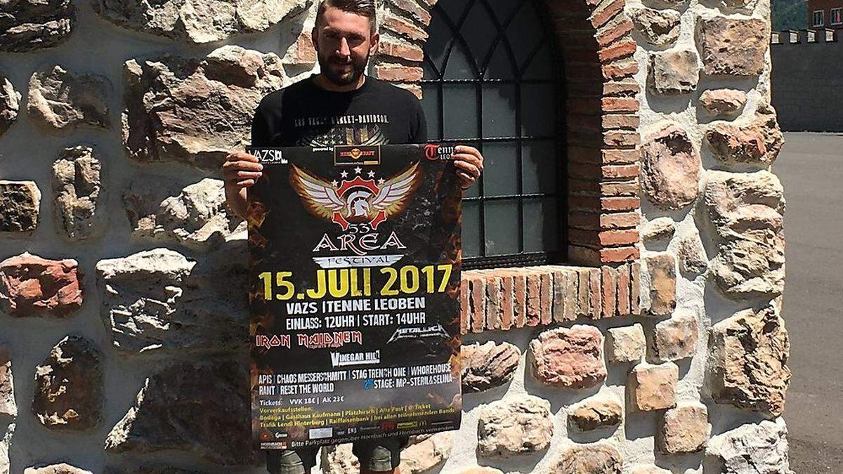 Hannes Kaufmann bringt das VAZ Schladnitz zum Rocken