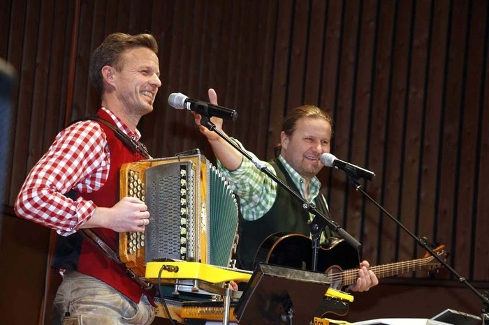...und „Die Styroler“ Björn und Gerry als Special Guests sorgten für amüsante Stunden im Veranstaltungszentrum.