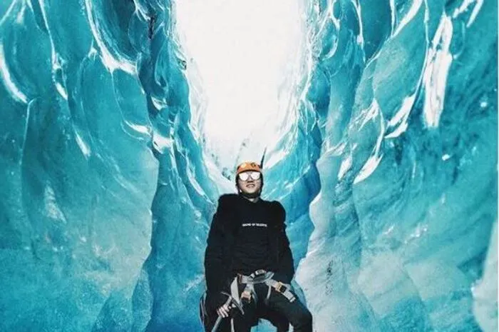 So sieht Instagram-Userin "augustinewong" die isländische Schönheit aus Eis.