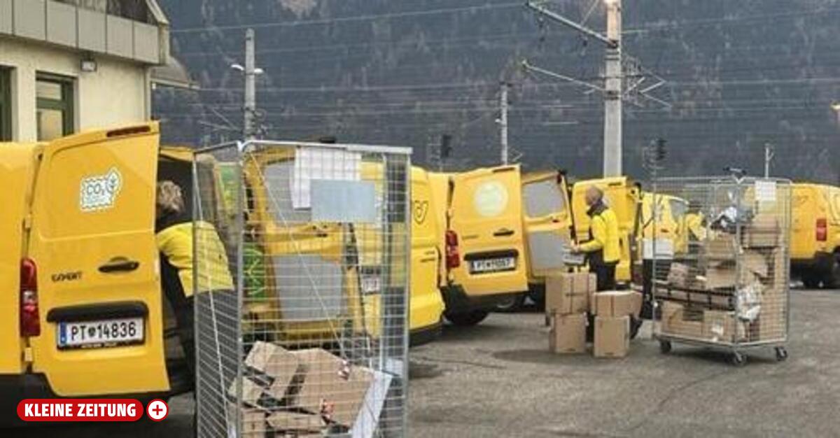 Millions upon millions of parcels are delivered annually in Carinthia ...
