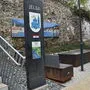 Der neue Jelsa-Platz am Panoramaweg in St. Andrä