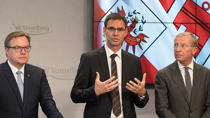 Die ÖVP-Westachse: Platter (Tirol), Wallner (Vlbg), Haslauer (Szbg)