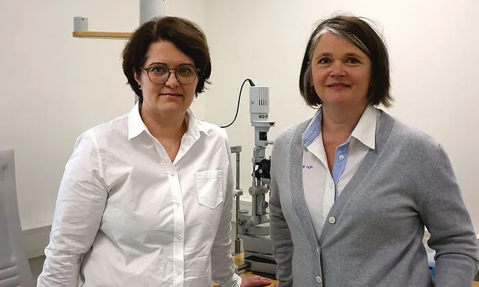 Vanessa Gasser-Steiner (links) ist neu in Weiz, Manuela Petrovic-Panzitt ordiniert seit zehn Jahren in der Bezirkshauptstadt.