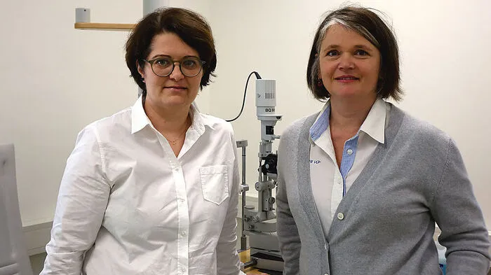 Vanessa Gasser-Steiner (links) ist neu in Weiz, Manuela Petrovic-Panzitt ordiniert seit zehn Jahren in der Bezirkshauptstadt.