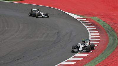 Nico Rosberg und Lewis Hamilton