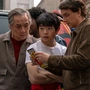 Sympathisches Trio: Jackie Chan, Ben Wang und 