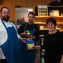 Christopher Petsch, Haysam Gahleb und Felicitas Haring (von links)