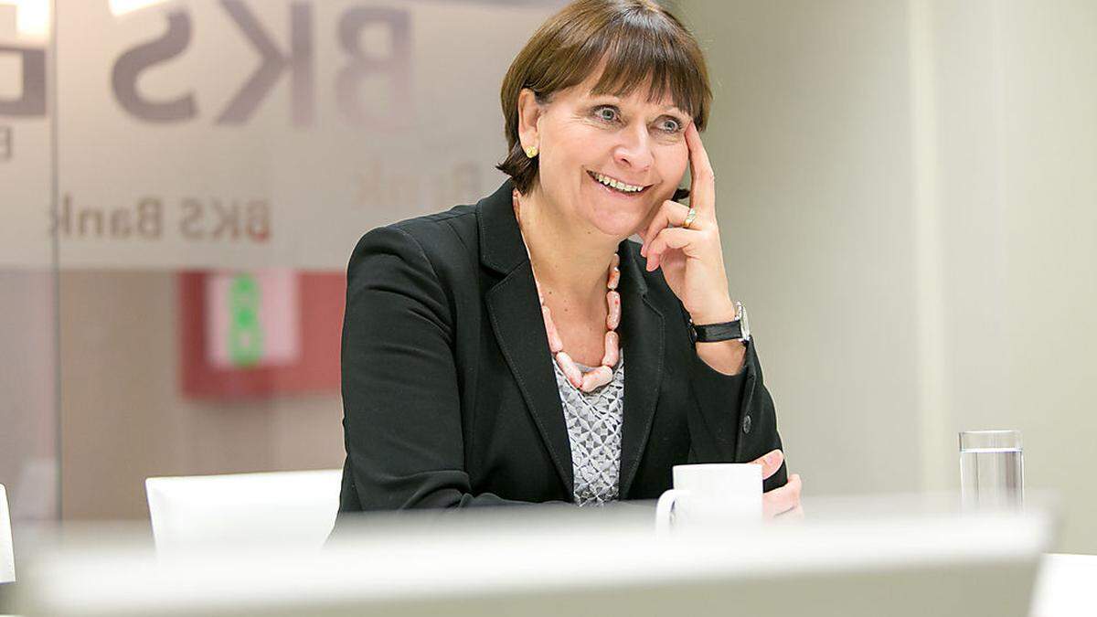 Herta Stockbauer, BKS-Vorstandschefin