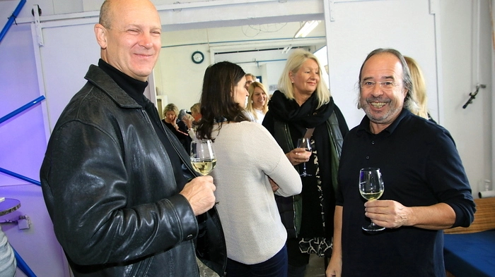 Diesmal standen Werke von Margit Gschanes, Lisi Raunig und Peter Zoppoth im Mittelpunkt der Ausstellung.