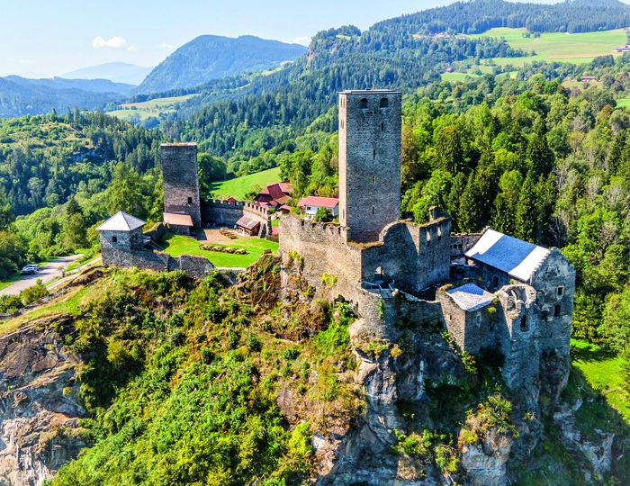 Die Burg Liebenfels ist immer einen Besuch wert 
