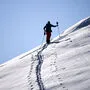Tourengeher wurde am Mittwoch von Schneebrett mitgerissen  (Sujetbild)