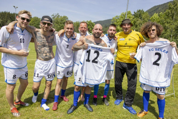 Sänger Christopher Seiler sieht sich mit seinem Team als "Sieger der Herzen"
