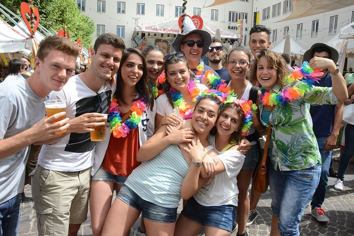 Die italienischen Gäste fühlen sich puddelwohl