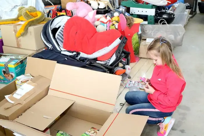 Auch für geflohene Kinder wurde in St. Georgen gespendet