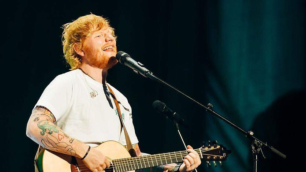 Nur Stimme und Gitarre: Ed Sheeran im Wiener Happel-Stadion