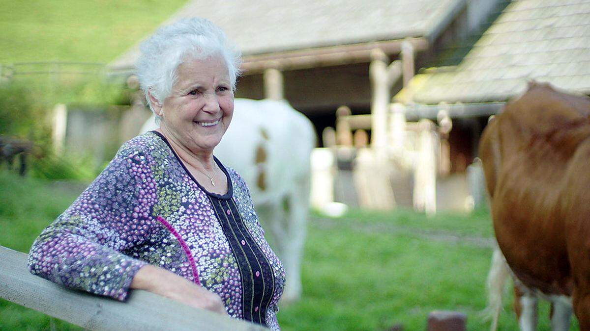 Sennerin Waltraud Leitner gibt Einblick in ihren Alltag auf der Alm