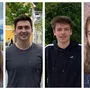 Die vier Maturanten Janine Thaler, Christopher Hoffmann, Lukas Pesentheiner-Obweger und Nicole Scheriau 