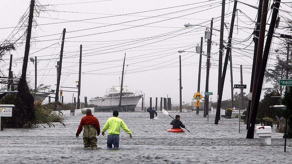 Seit dem Hurrikan &quot;Sandy&quot; Ende 2012 zweifeln auch die New Yorker nicht mehr am Klimawandel