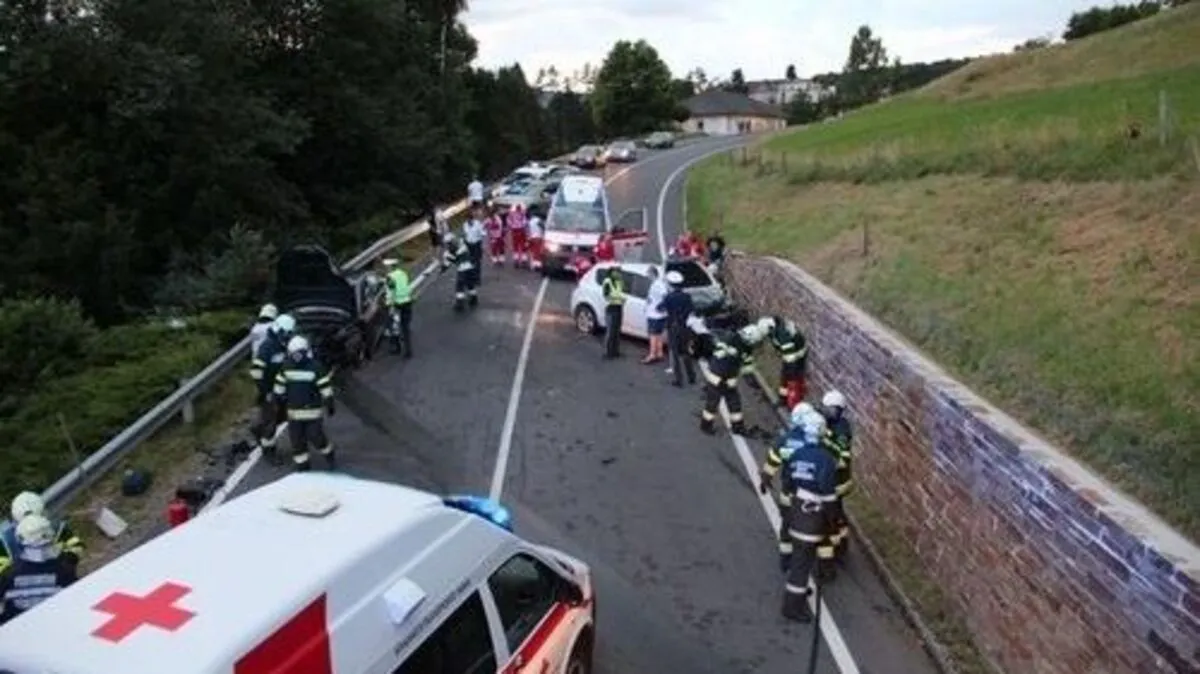 Die B 76 musste gesperrt werden