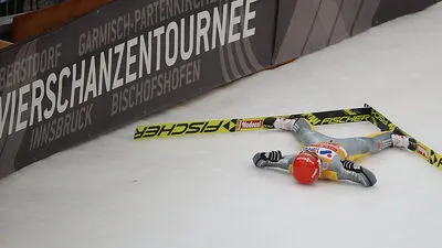 Richard Freitag stürzte in Innsbruck