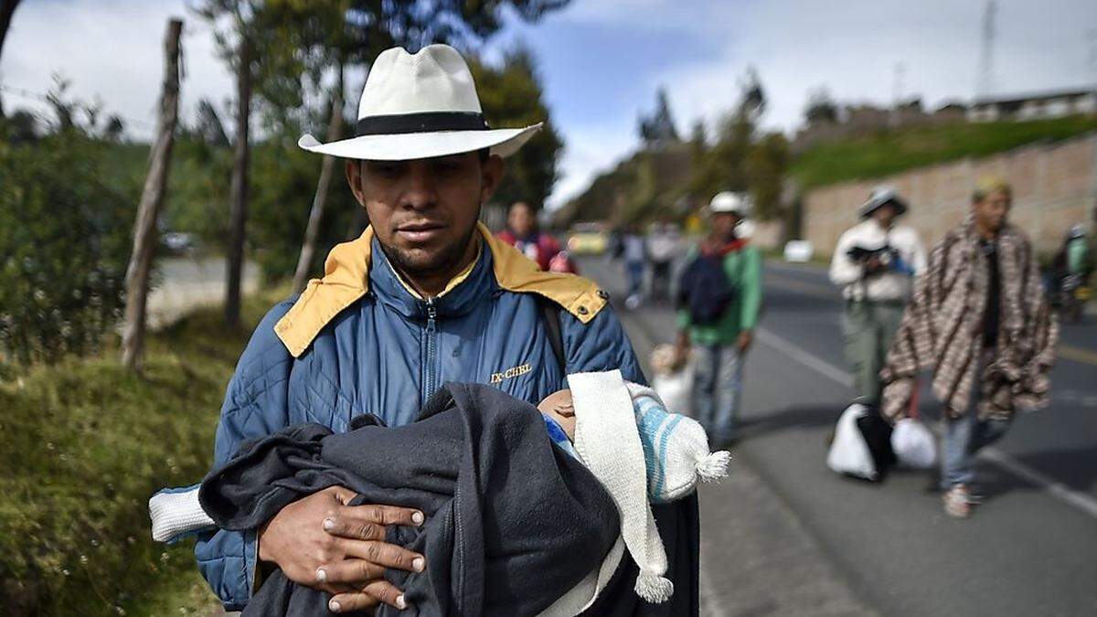 Venezuela erlebt die größte Fluchtbewegung in der modernen Geschichte Lateinamerikas 