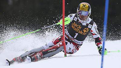 Marcel Hirscher greift heute im Slalom in Kranjska Gora an